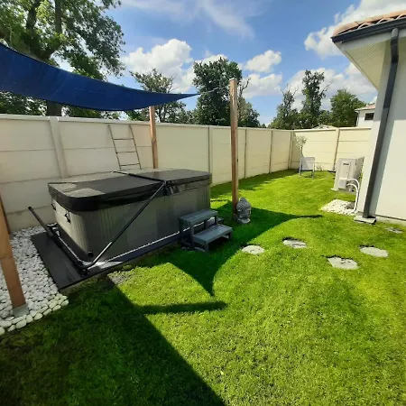 Maison Neuve De 40m2avec Jardin Clos Et Terrasse Ensoleillee Entre Ocean, Lac Et Foret De Pins Ychoux